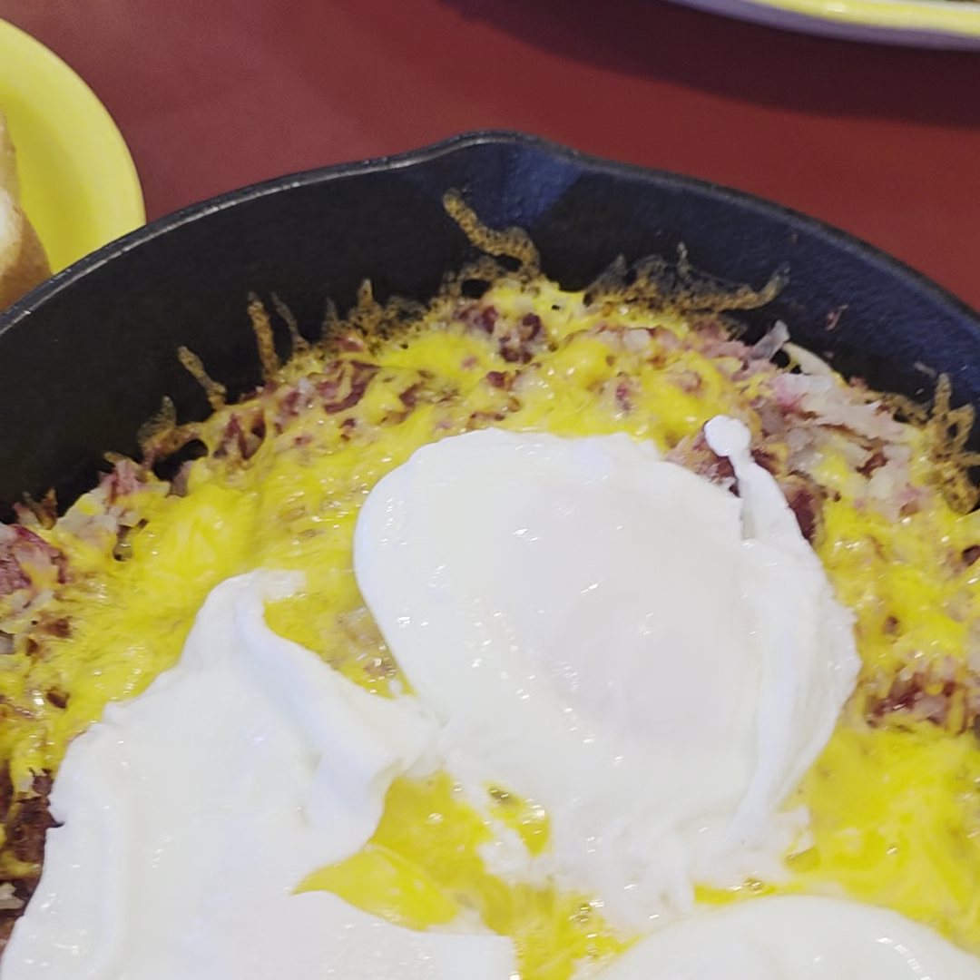 Poached eggs